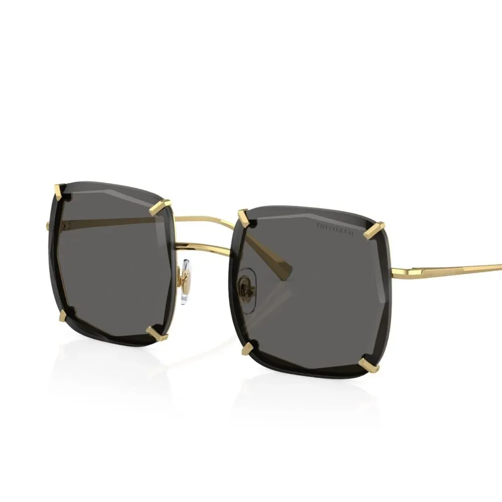 Tiffany & Co. TF3089 6002S4 Sunglasses Women's Gold/Dark Grey 52-20-135